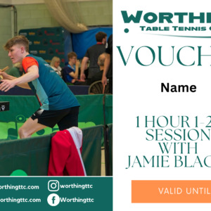 1-2-1 Voucher - Jamie Black